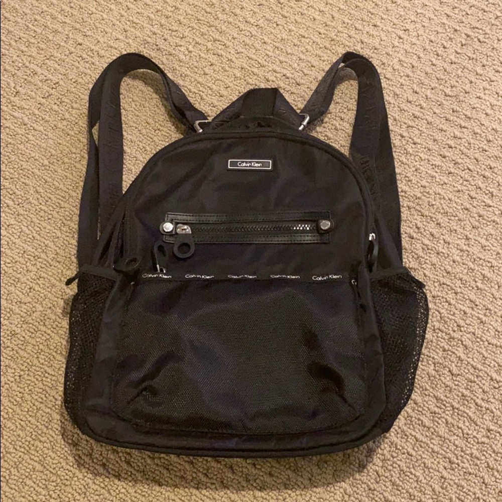ELUC Calvin Klein Black Waterproof Backpack